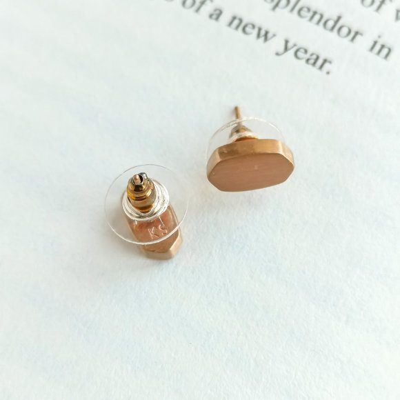 Kendra Scott Jewelry New Kendra Scott Barrett Rose Gold Stud